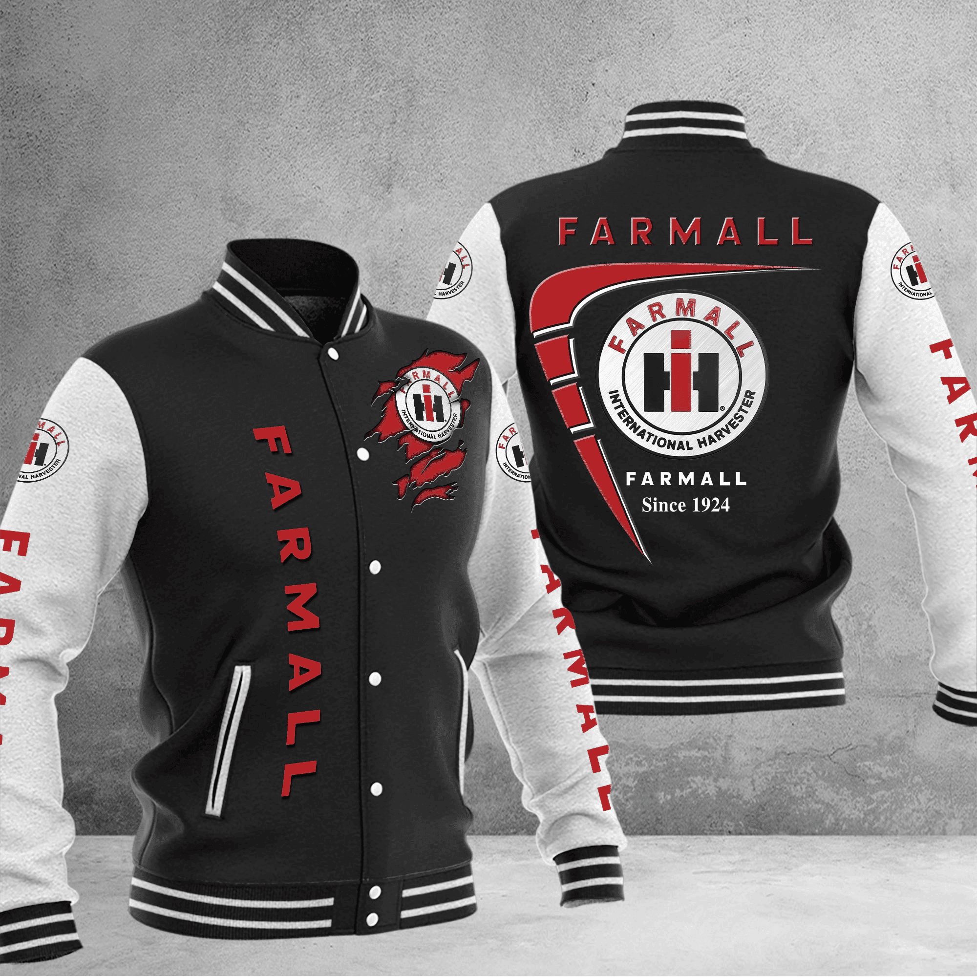 farmall baseball varsity jacket baseball jacket all over print nvx3m