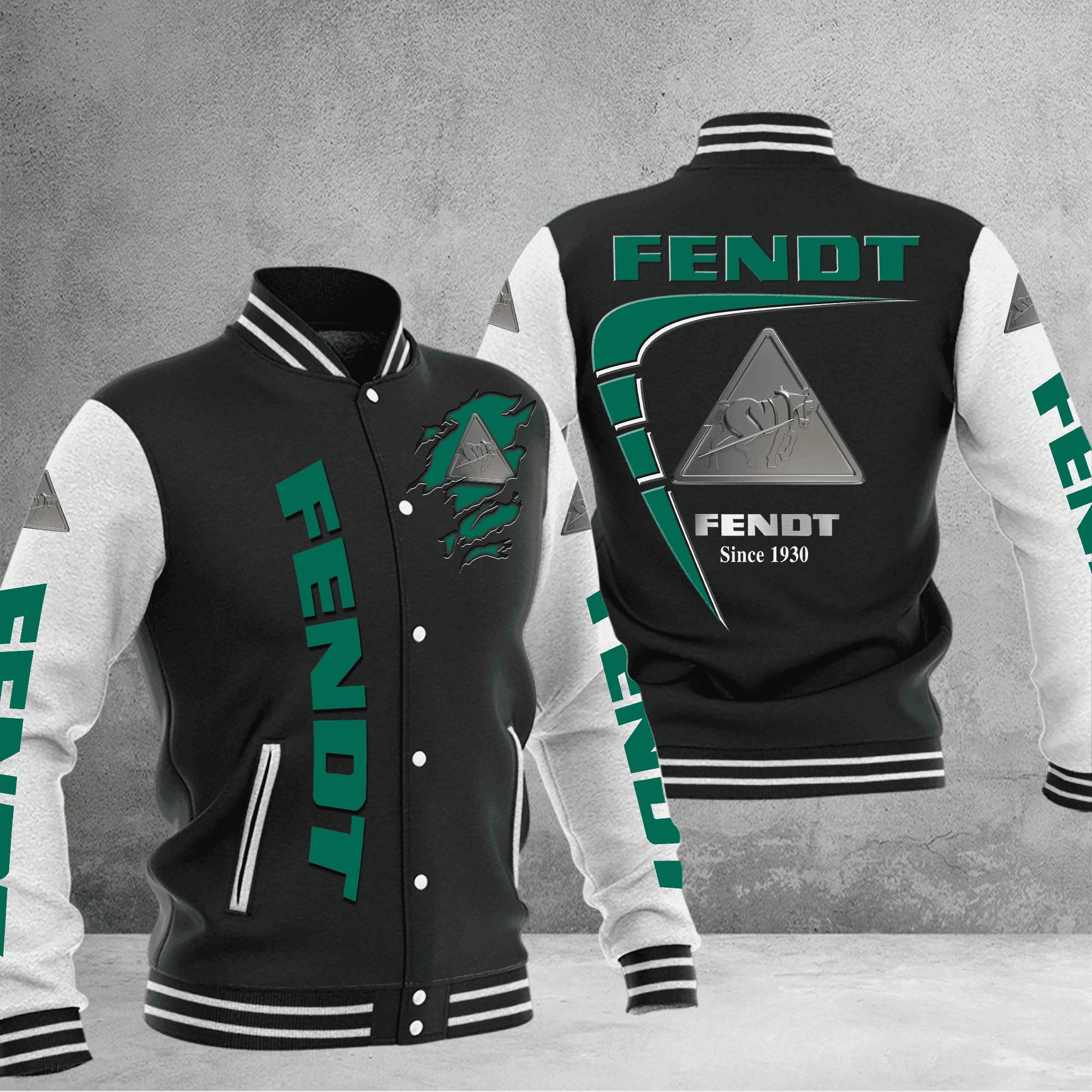 fendt baseball varsity jacket baseball jacket all over print 90eul