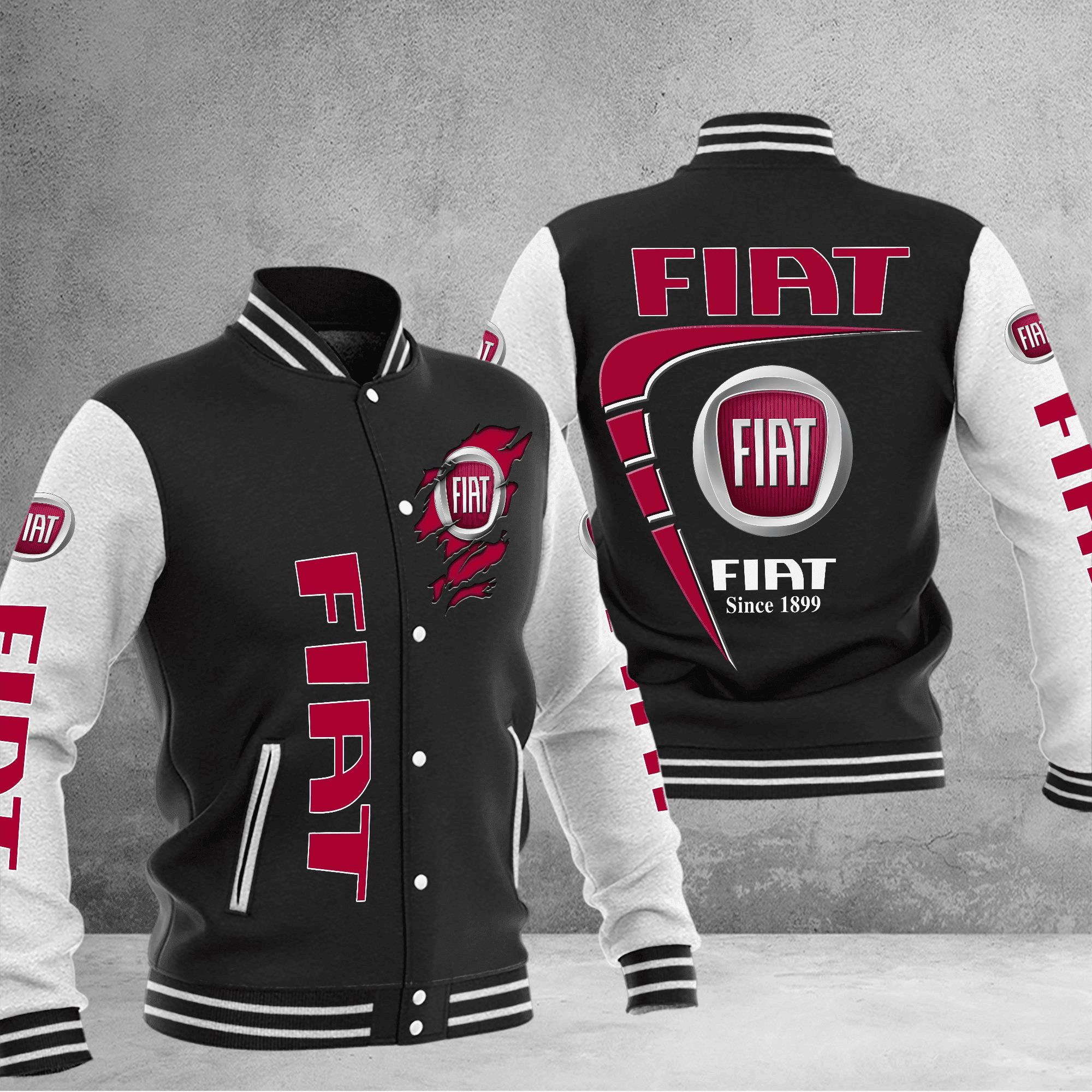 fiat baseball varsity jacket baseball jacket all over print ah4g6