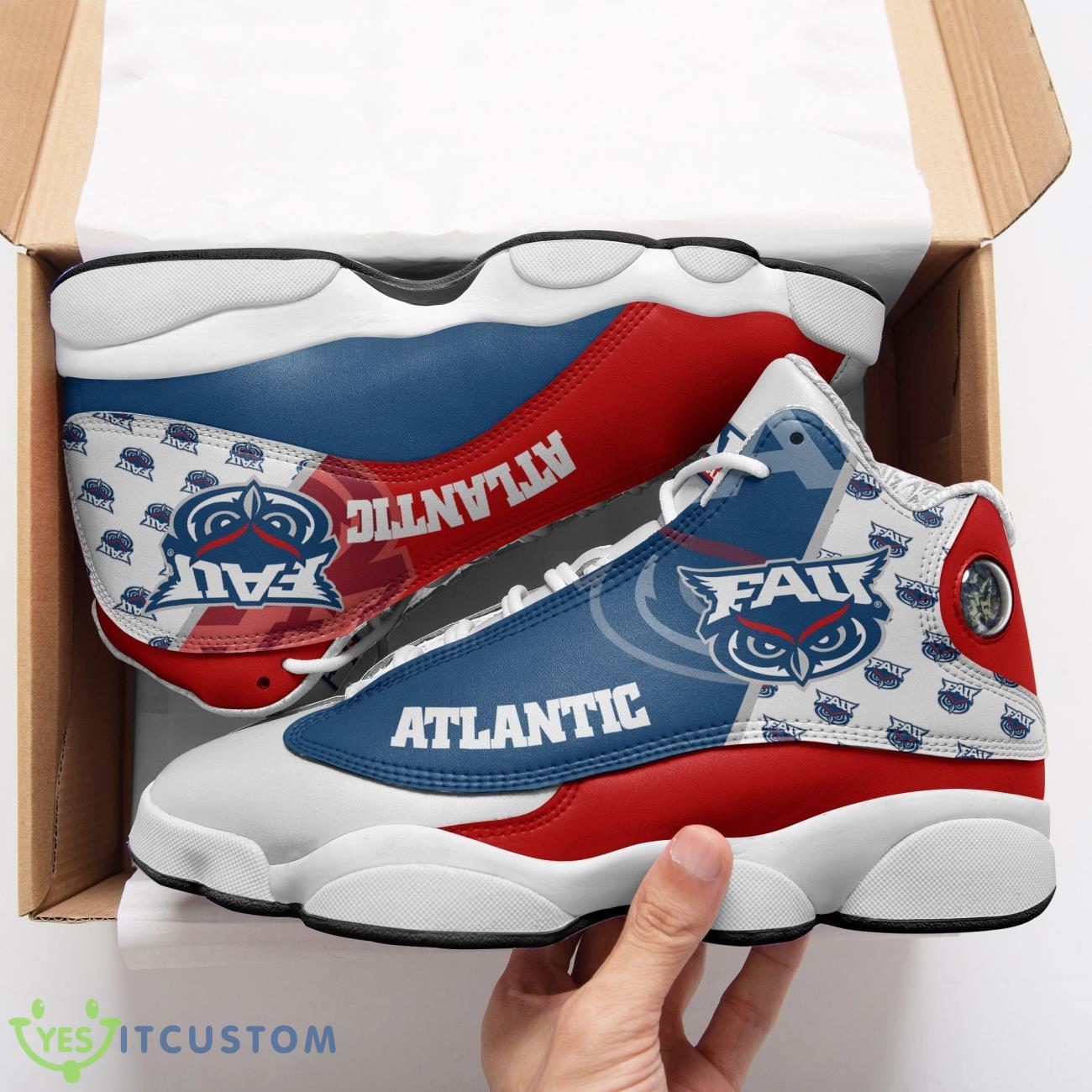 florida atlantic owls air jordan 13 sneakers sport running shoes for men and women