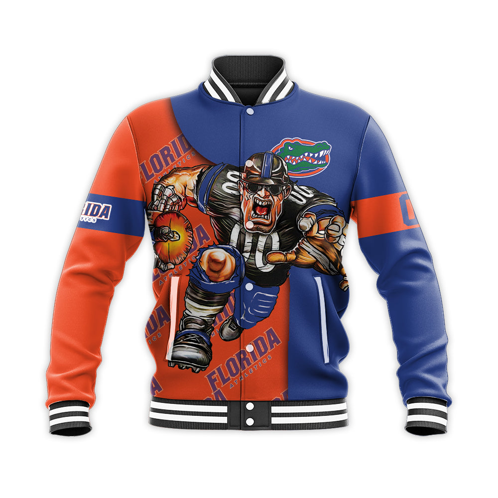 florida gators baseball jacket button up zipper hooded all over print football go on gift for fans ncaa 35zyl