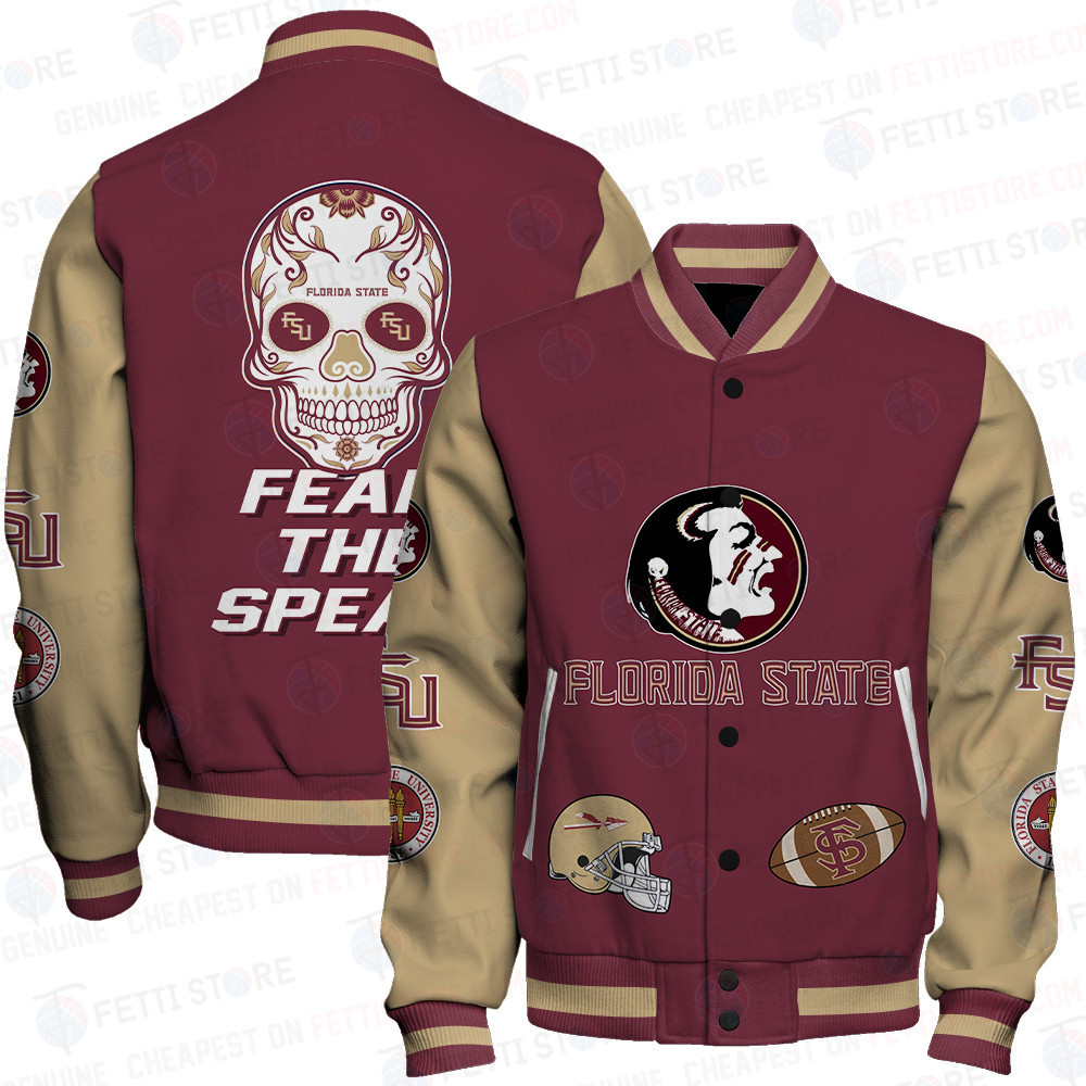 florida state ncaa football baseball varsity jacket baseball jacket all over print stm sswfw