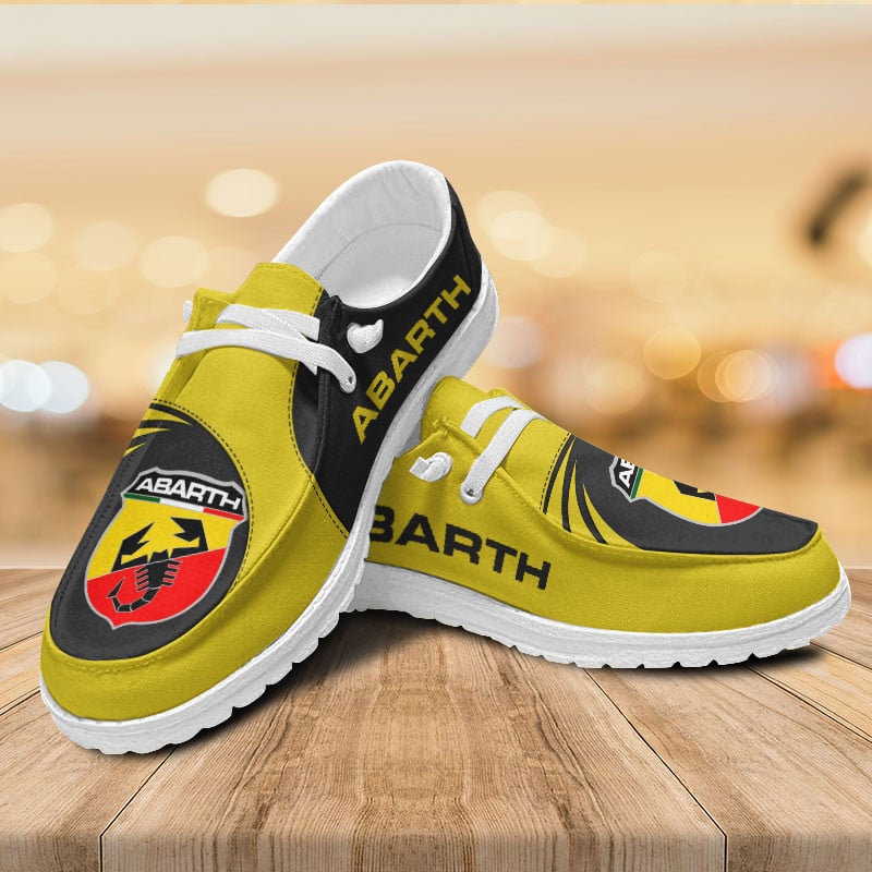 footwearelite abarth custom name hey dude shoes ywmpb