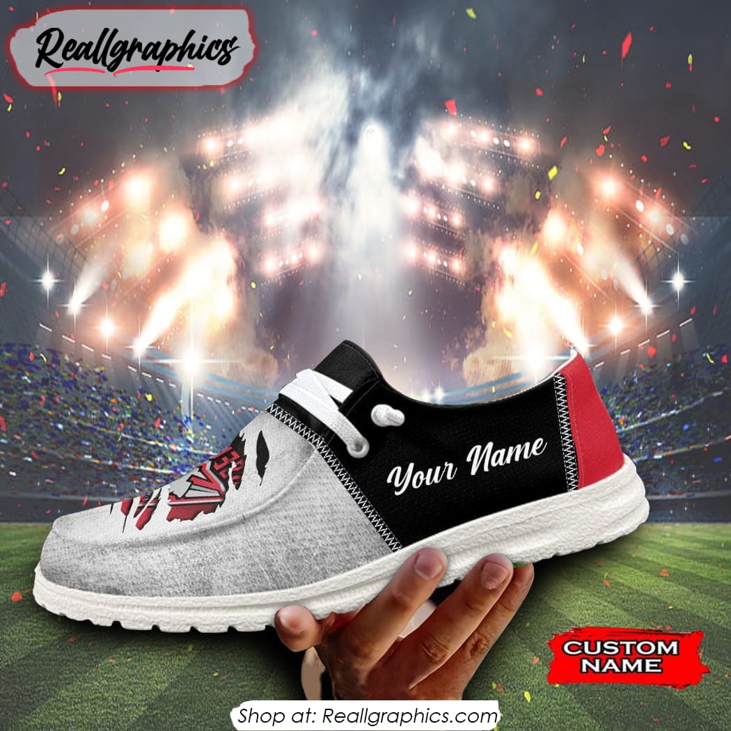 footwearelite afl essendon bombers custom name hey dude shoes 8c7oe