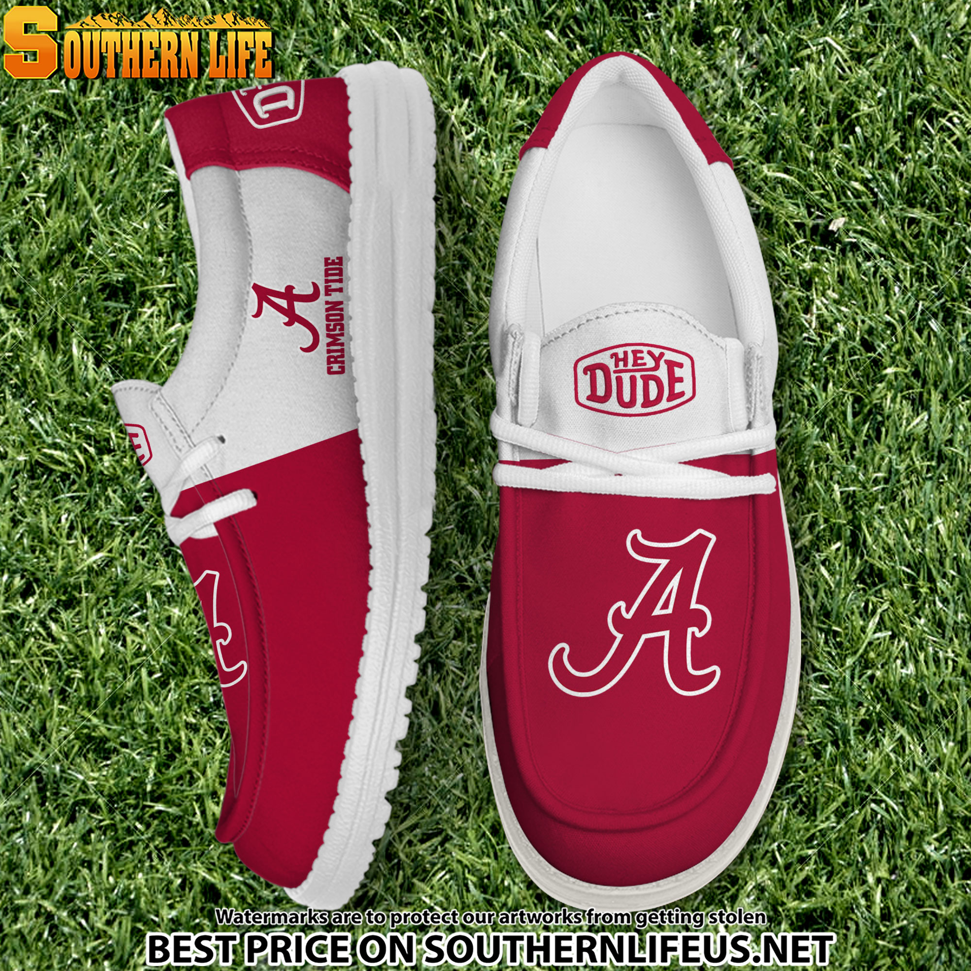 footwearelite alabama crimson tide custom name hey dude shoes ggdei