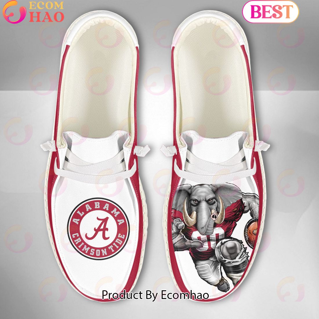 footwearelite alabama crimson tide custom name hey dude shoes pndir