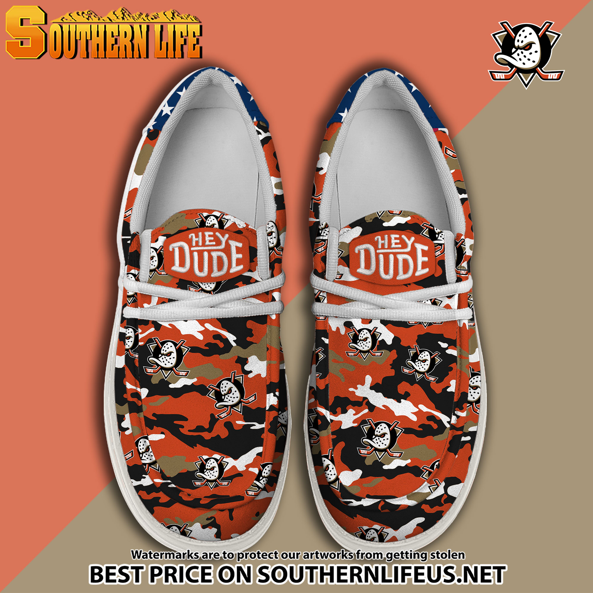 footwearelite anaheim ducks custom name hey dude shoes i8fhh