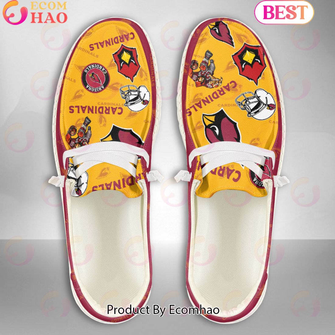 footwearelite arizona cardinals custom name hey dude shoes g93dy