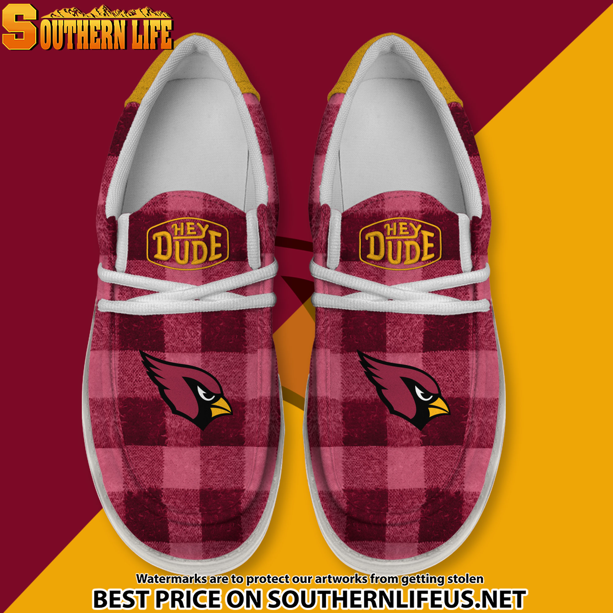 footwearelite arizona cardinals custom name hey dude shoes jhabe