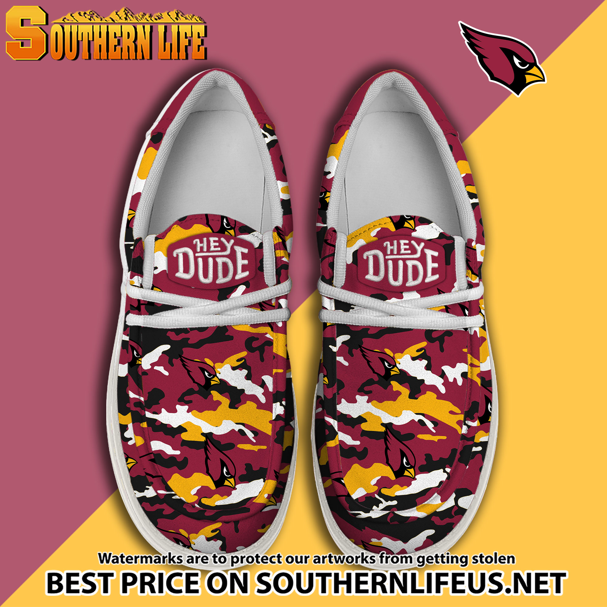 footwearelite arizona cardinals custom name hey dude shoes mkdqe