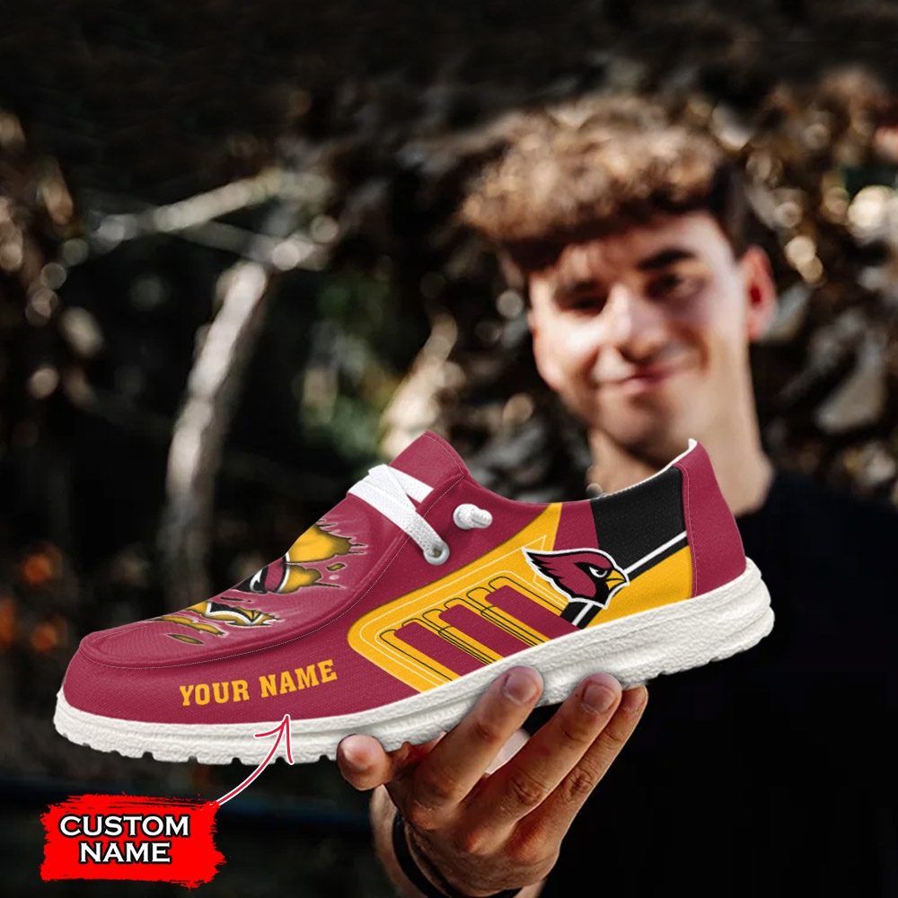 footwearelite arizona cardinals custom name hey dude shoes znmpp