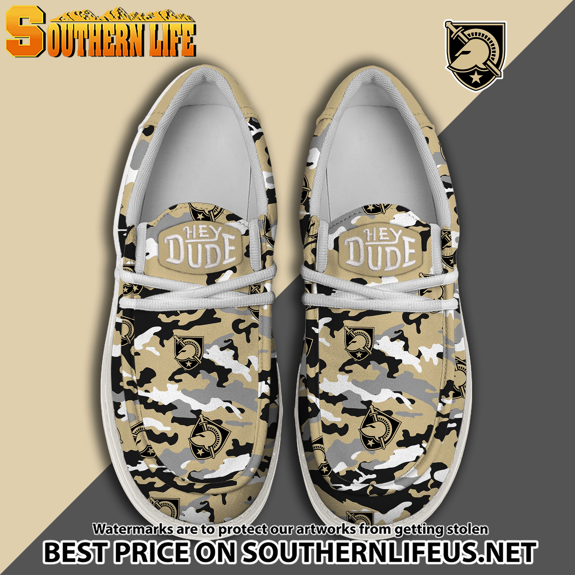 footwearelite army black knights custom name hey dude shoes vssxc