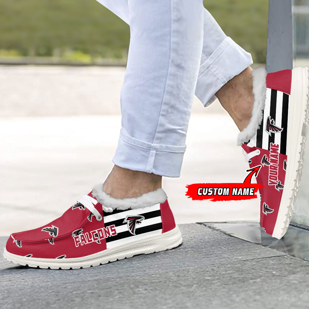 footwearelite atlanta falcons custom name hey dude shoes lkahu