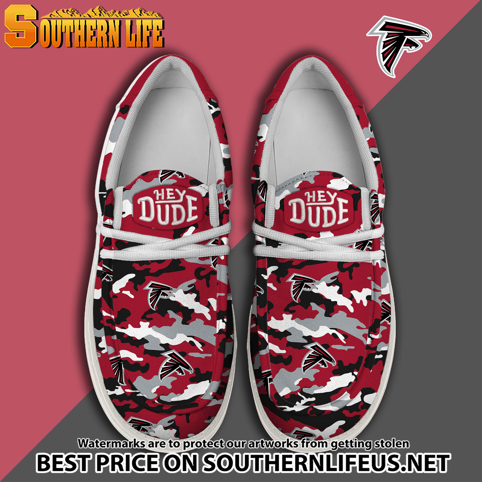 footwearelite atlanta falcons custom name hey dude shoes pr7cb