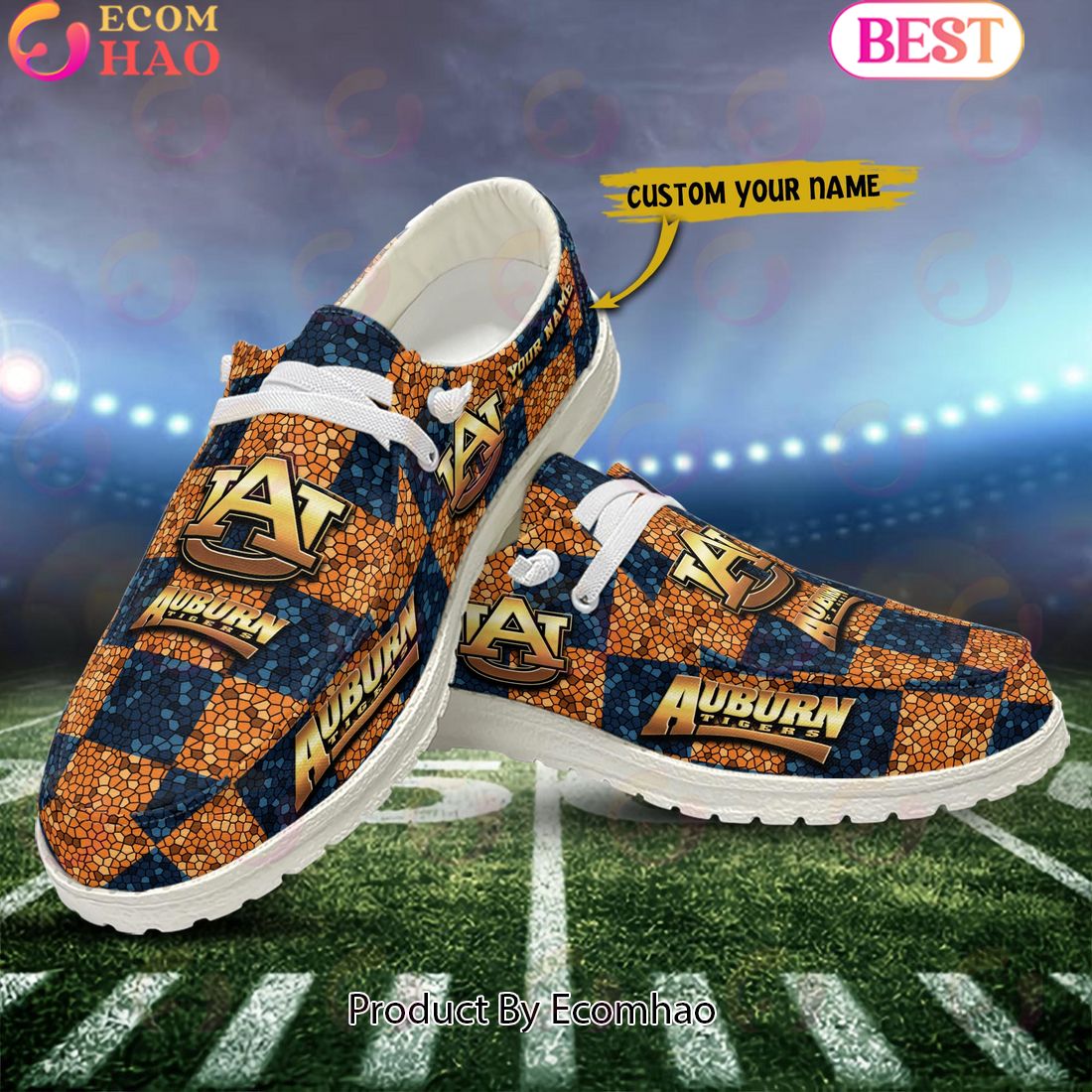 footwearelite auburn tigers custom name hey dude shoes 93shp