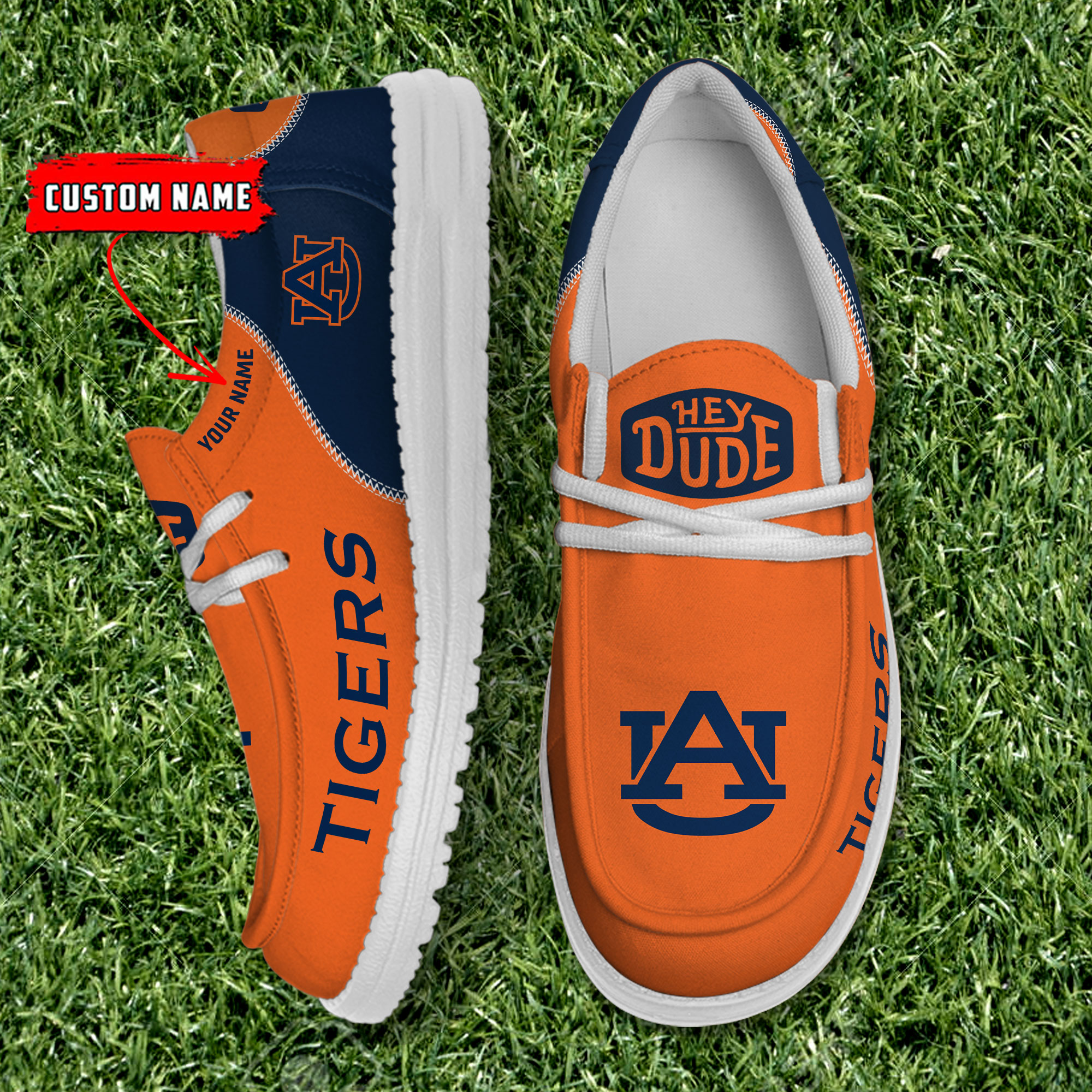 footwearelite auburn tigers custom name hey dude shoes cxfyr