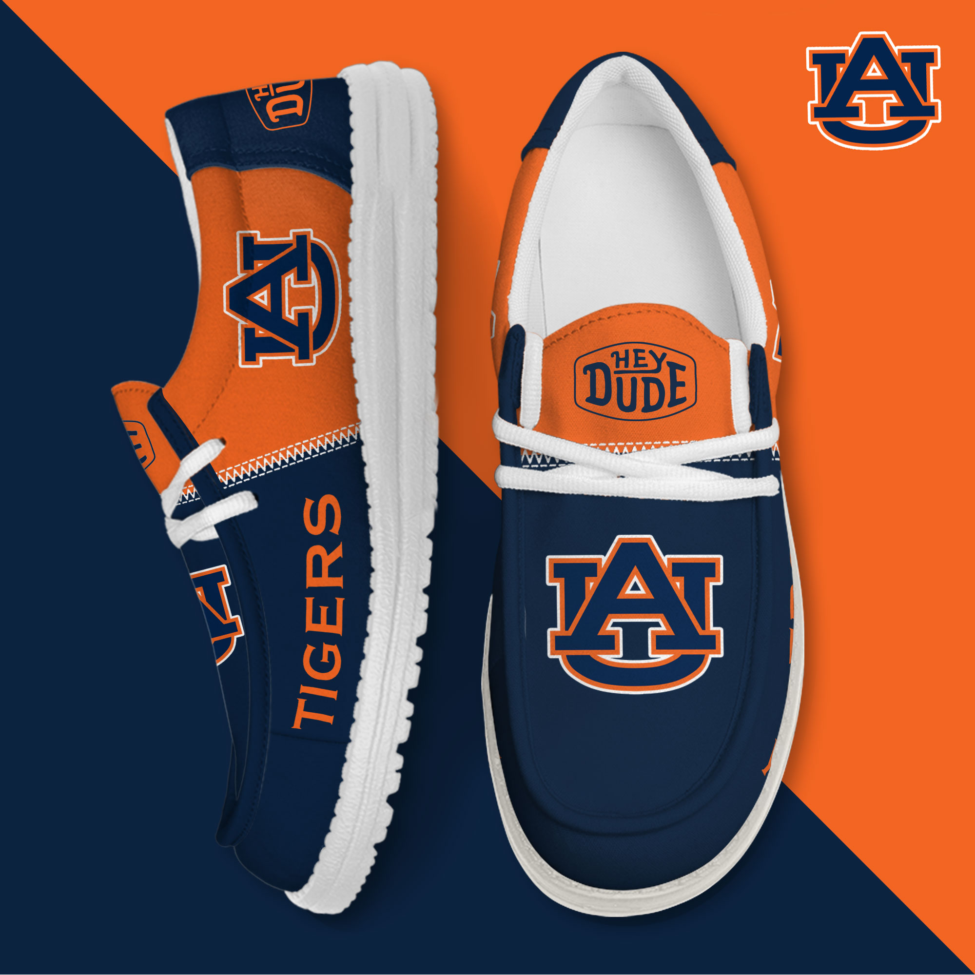 footwearelite auburn tigers custom name hey dude shoes i7z8g