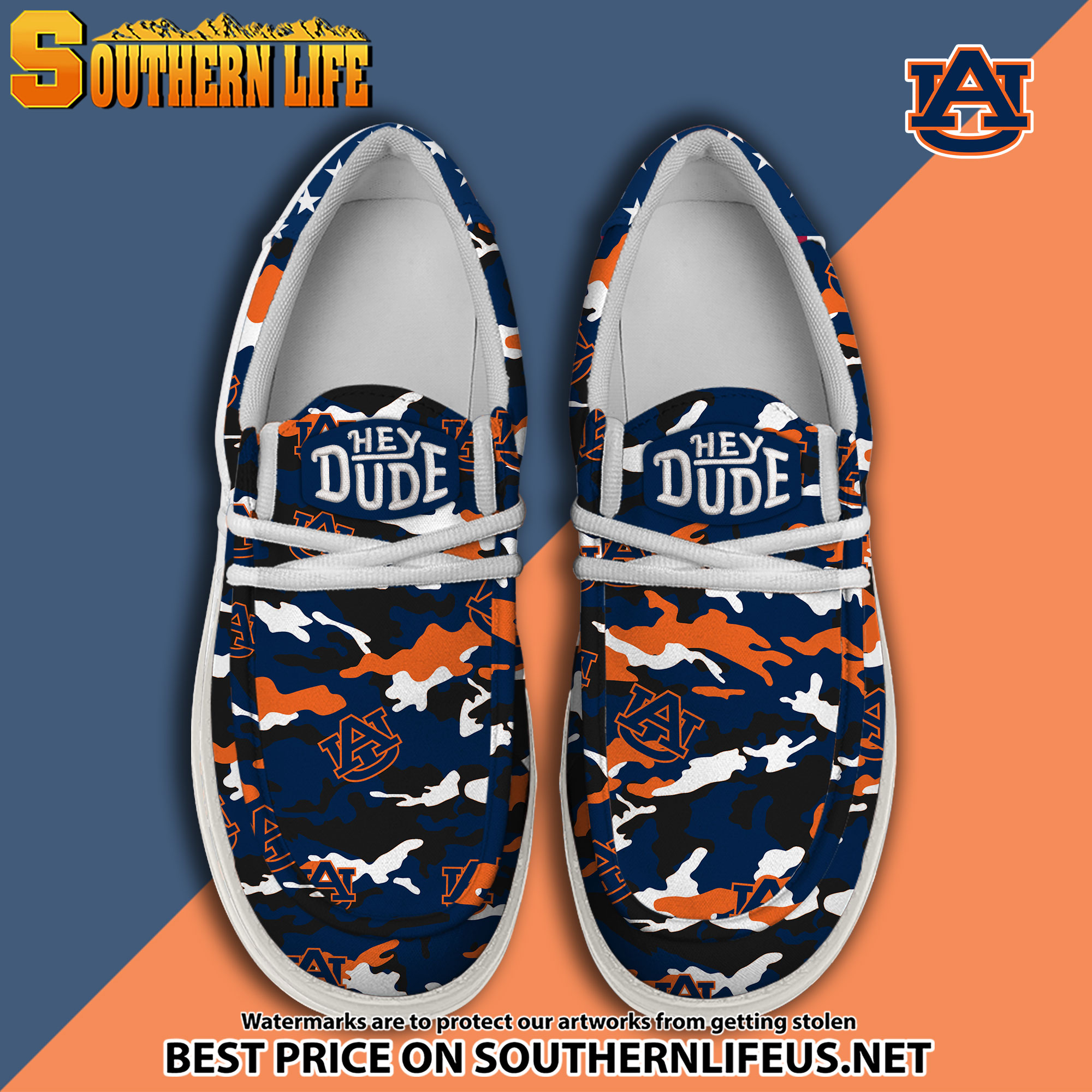 footwearelite auburn tigers custom name hey dude shoes pgn8w