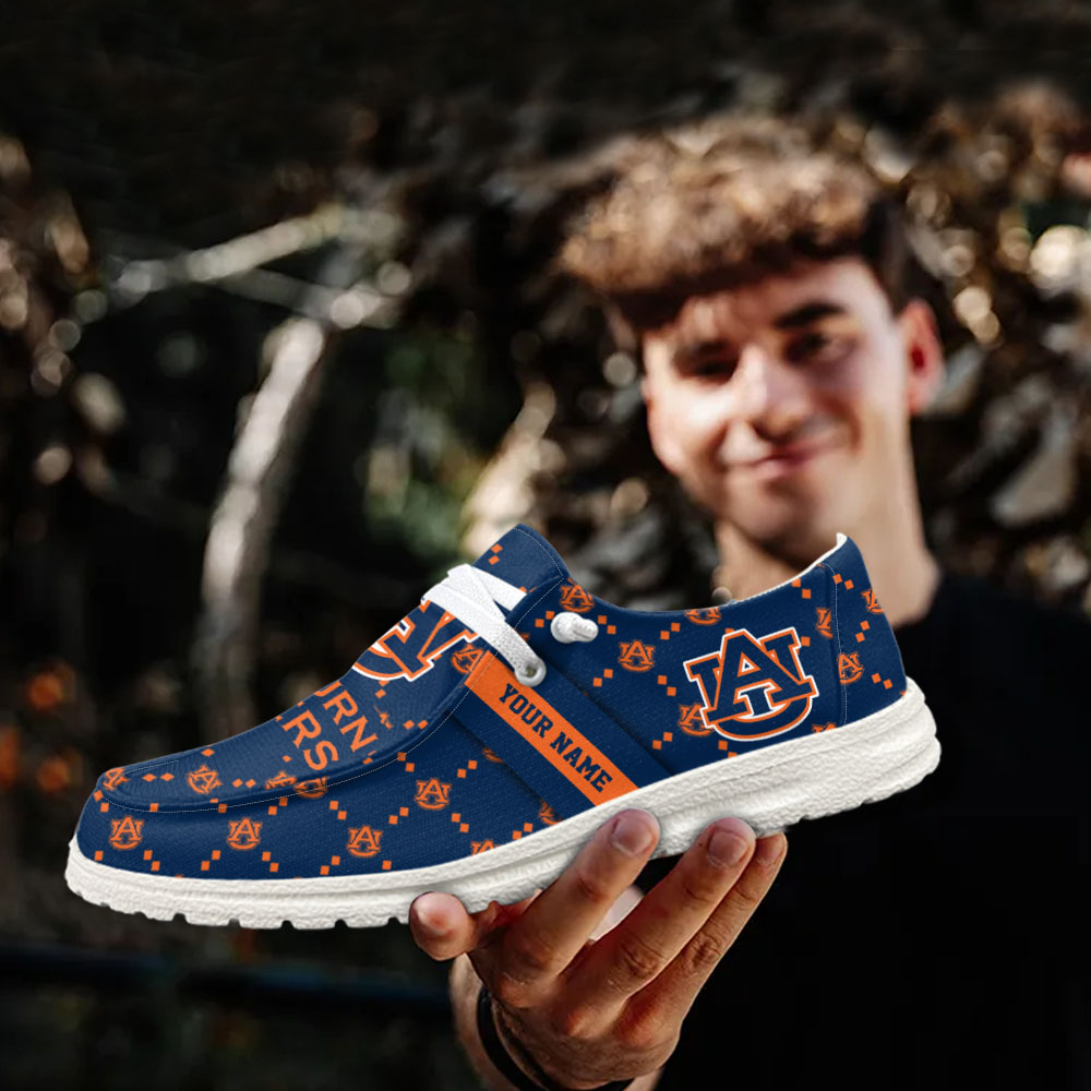 footwearelite auburn tigers custom name hey dude shoes rculj