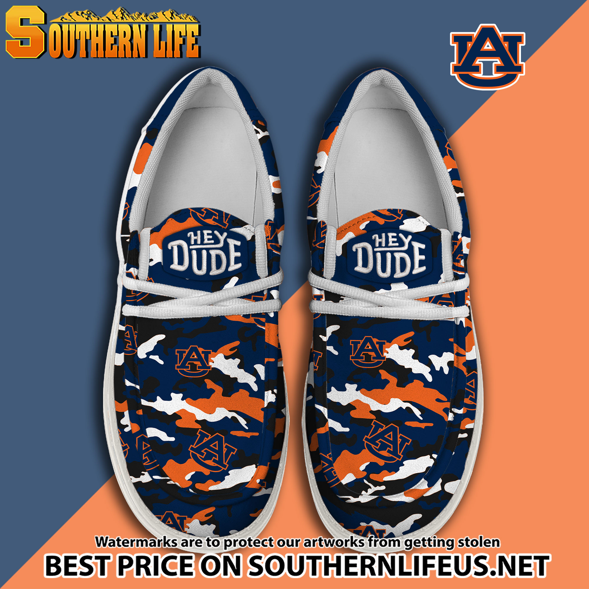 footwearelite auburn tigers custom name hey dude shoes w2ppn