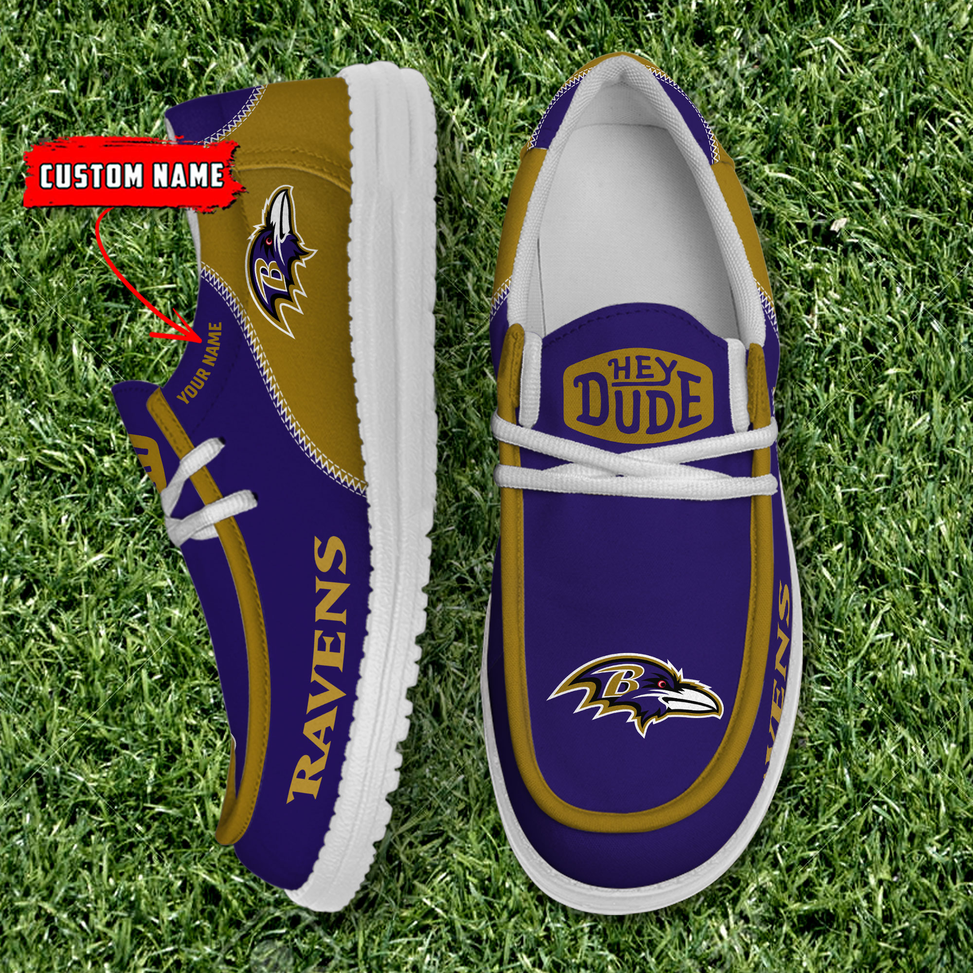 footwearelite baltimore ravens custom name hey dude shoes qwcve