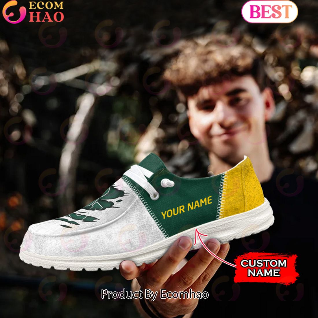 footwearelite baylor bears custom name hey dude shoes kakqd