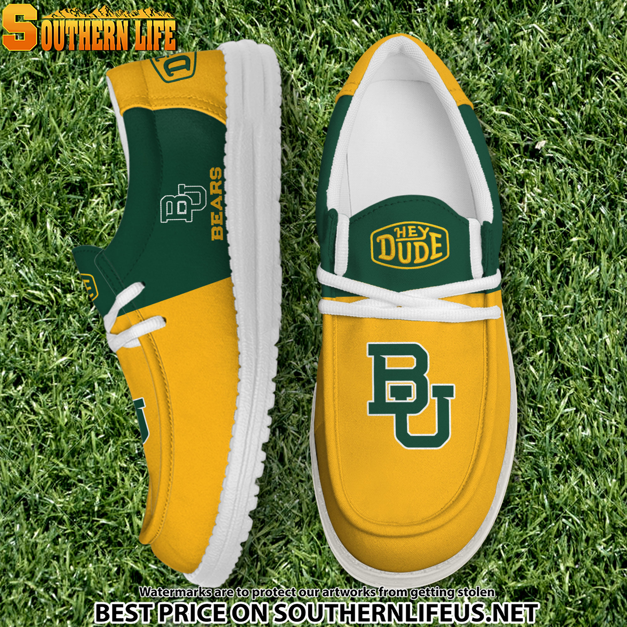 footwearelite baylor bears custom name hey dude shoes xur0o