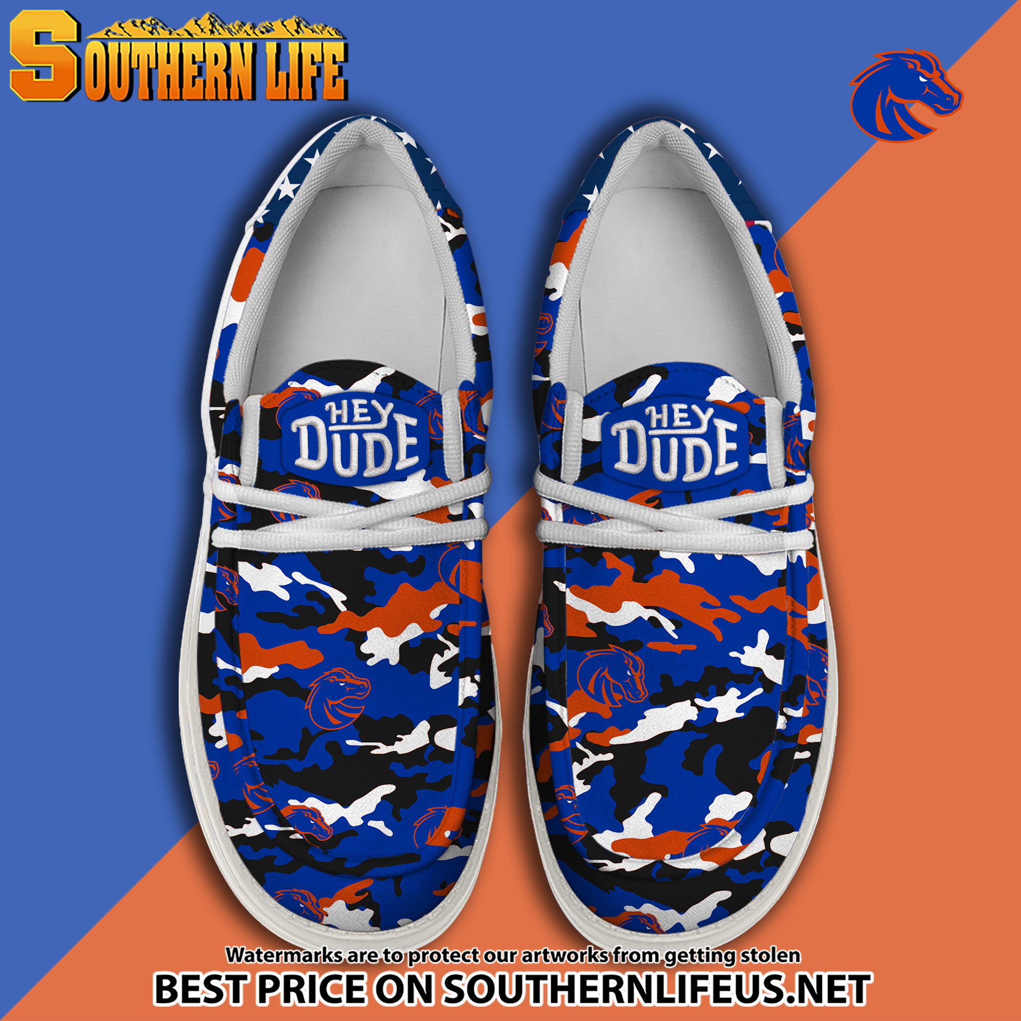 footwearelite boise state broncos custom name hey dude shoes 0nbl4