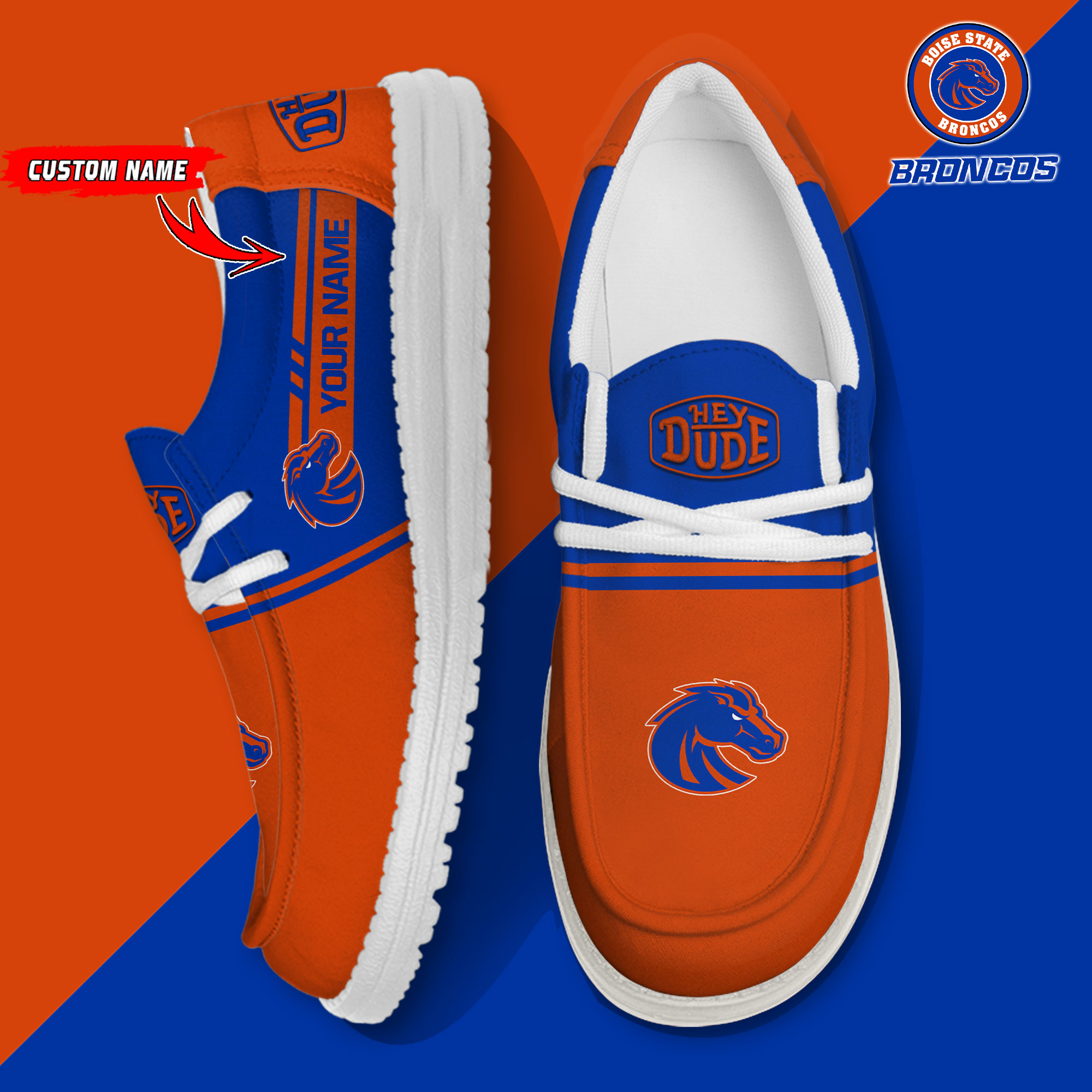 footwearelite boise state broncos custom name hey dude shoes 7mrs7