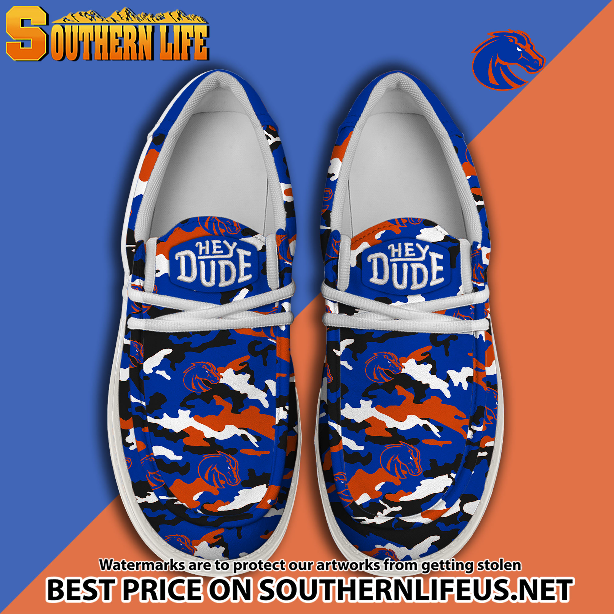 footwearelite boise state broncos custom name hey dude shoes gk9xr