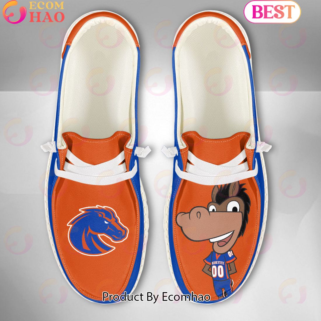 footwearelite boise state broncos custom name hey dude shoes hfsw8