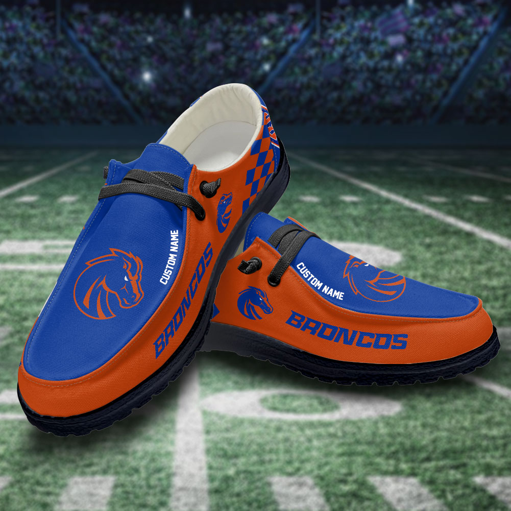 footwearelite boise state broncos custom name hey dude shoes zgzzy