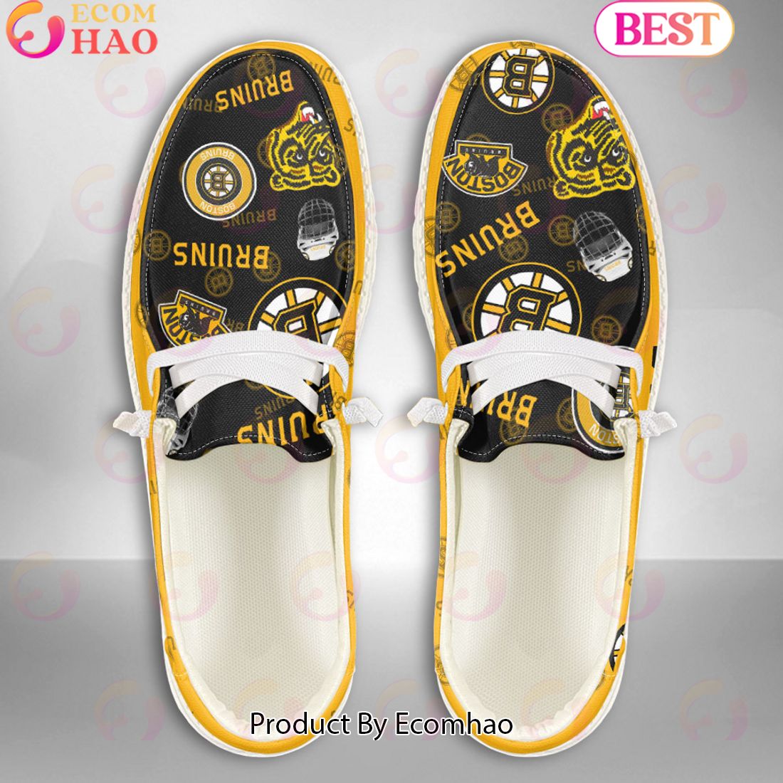 footwearelite boston bruins custom name hey dude shoes vqwur