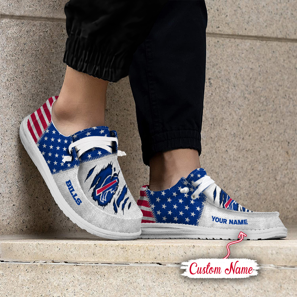 footwearelite buffalo bills custom name hey dude shoes dbzeb