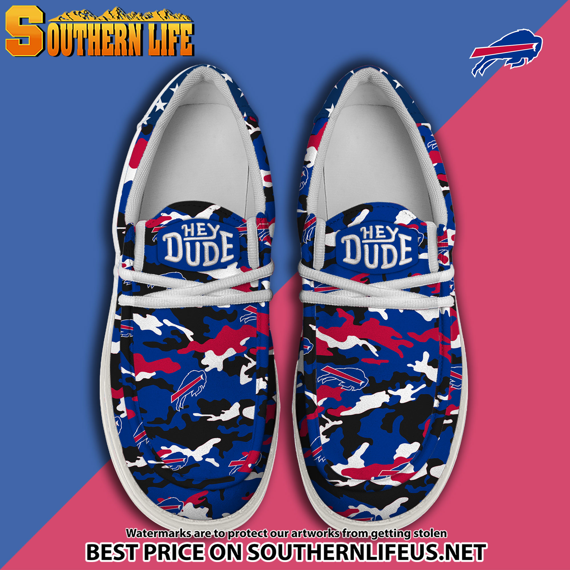 footwearelite buffalo bills custom name hey dude shoes lddpd