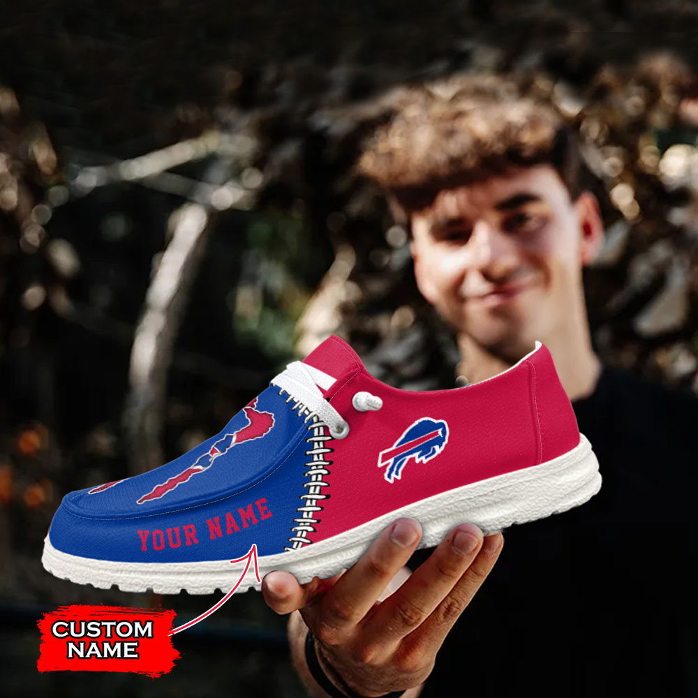 footwearelite buffalo bills custom name hey dude shoes ldpgx