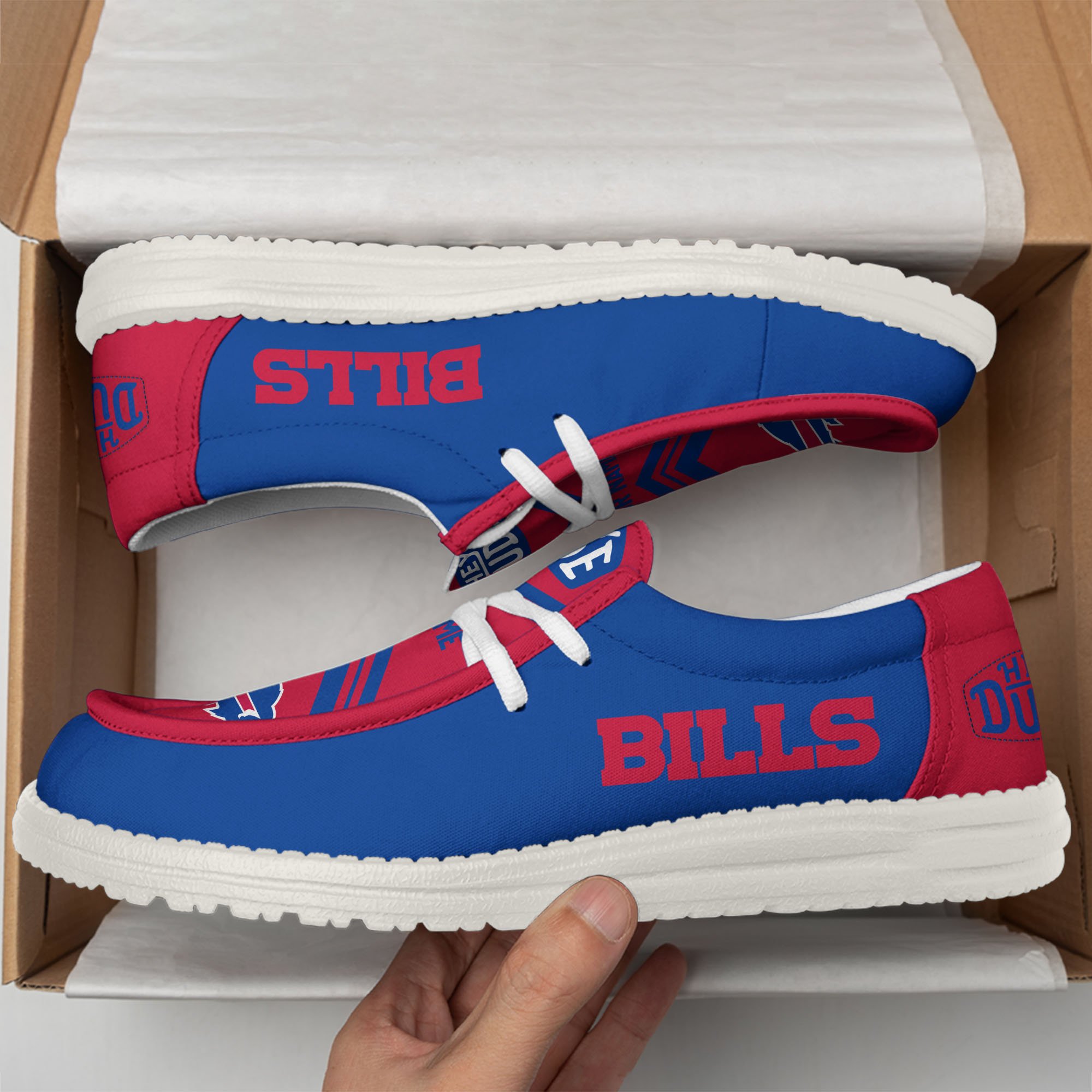 footwearelite buffalo bills custom name hey dude shoes oizdk