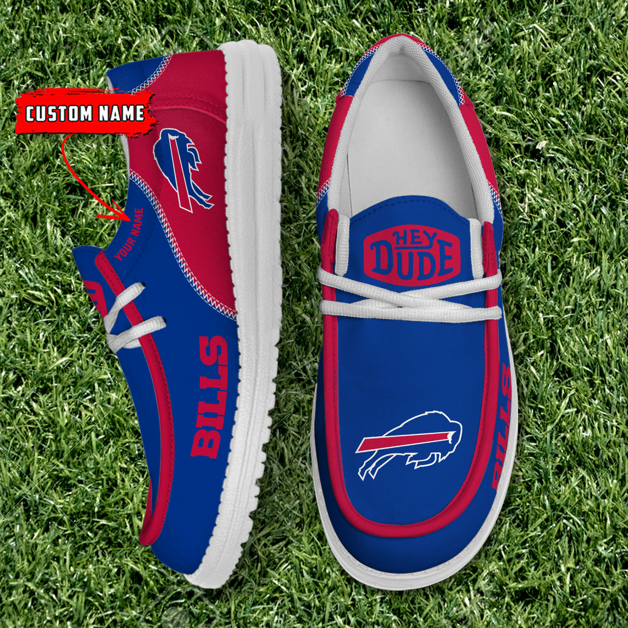 footwearelite buffalo bills custom name hey dude shoes rbkpb