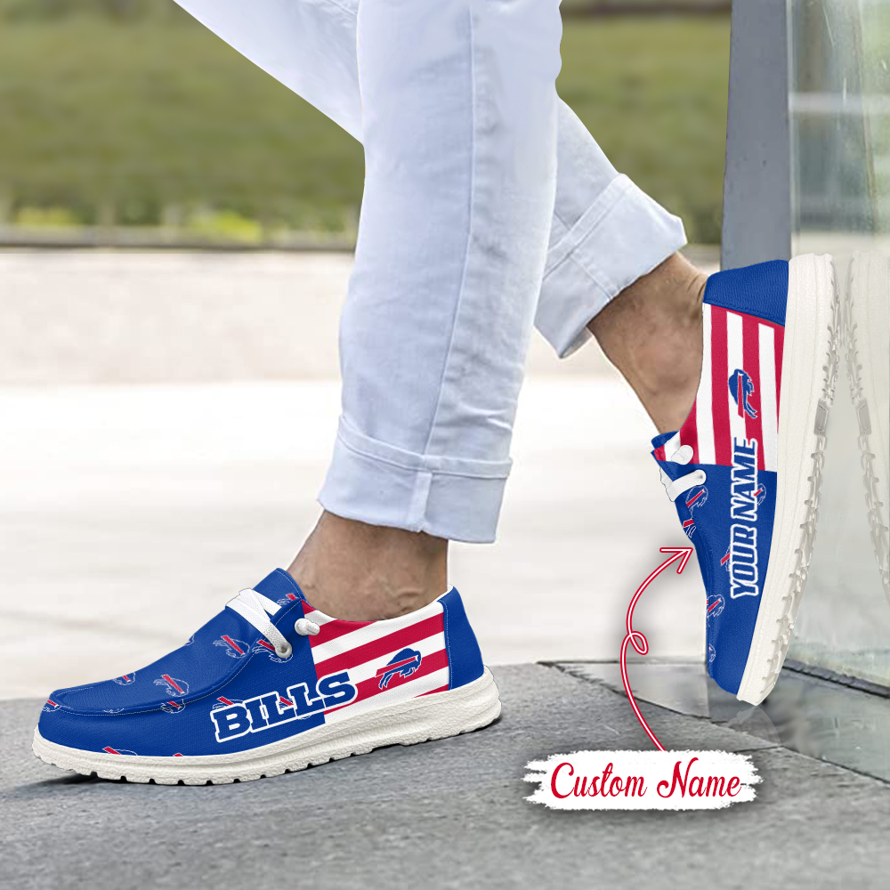 footwearelite buffalo bills custom name hey dude shoes sqteo