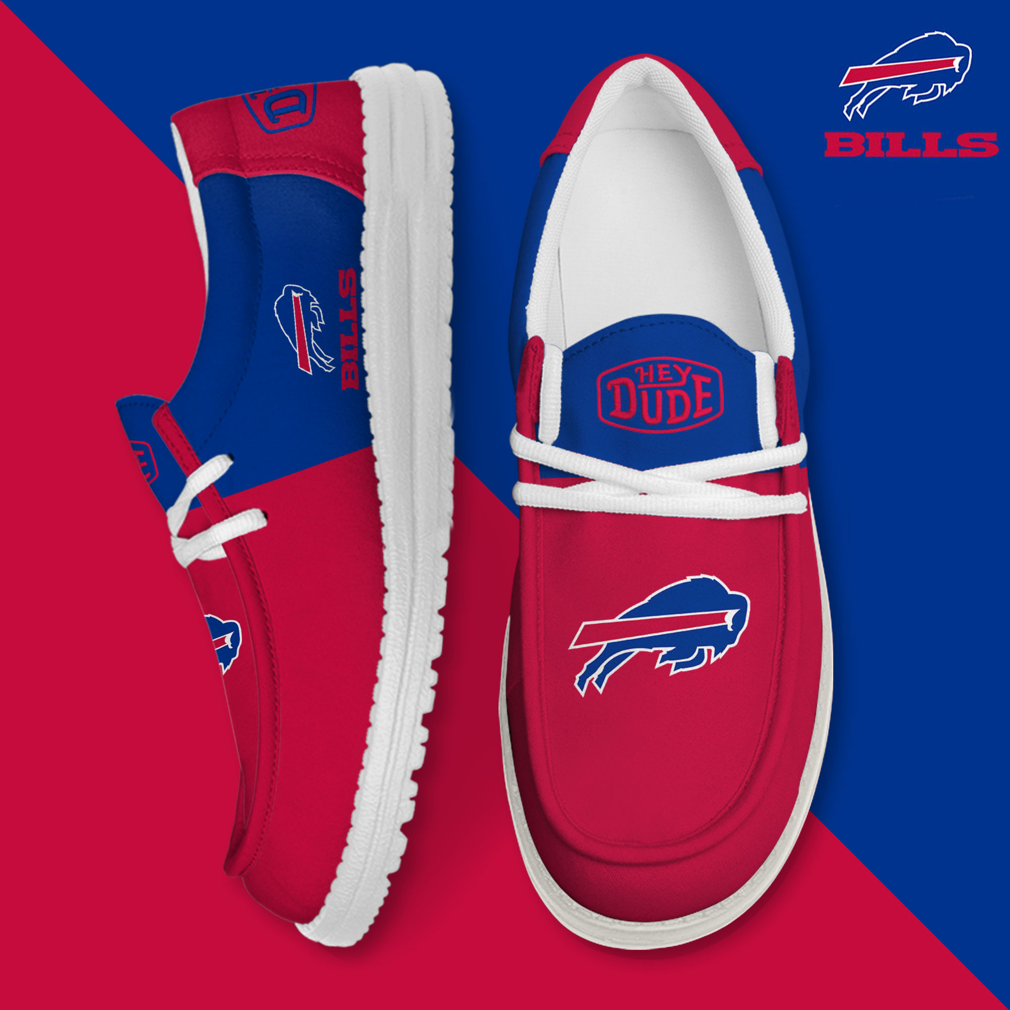 footwearelite buffalo bills custom name hey dude shoes xcbwe