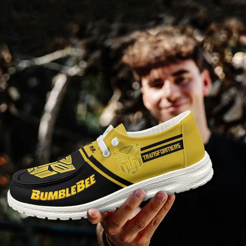 footwearelite bumblebee custom name hey dude shoes y12gl