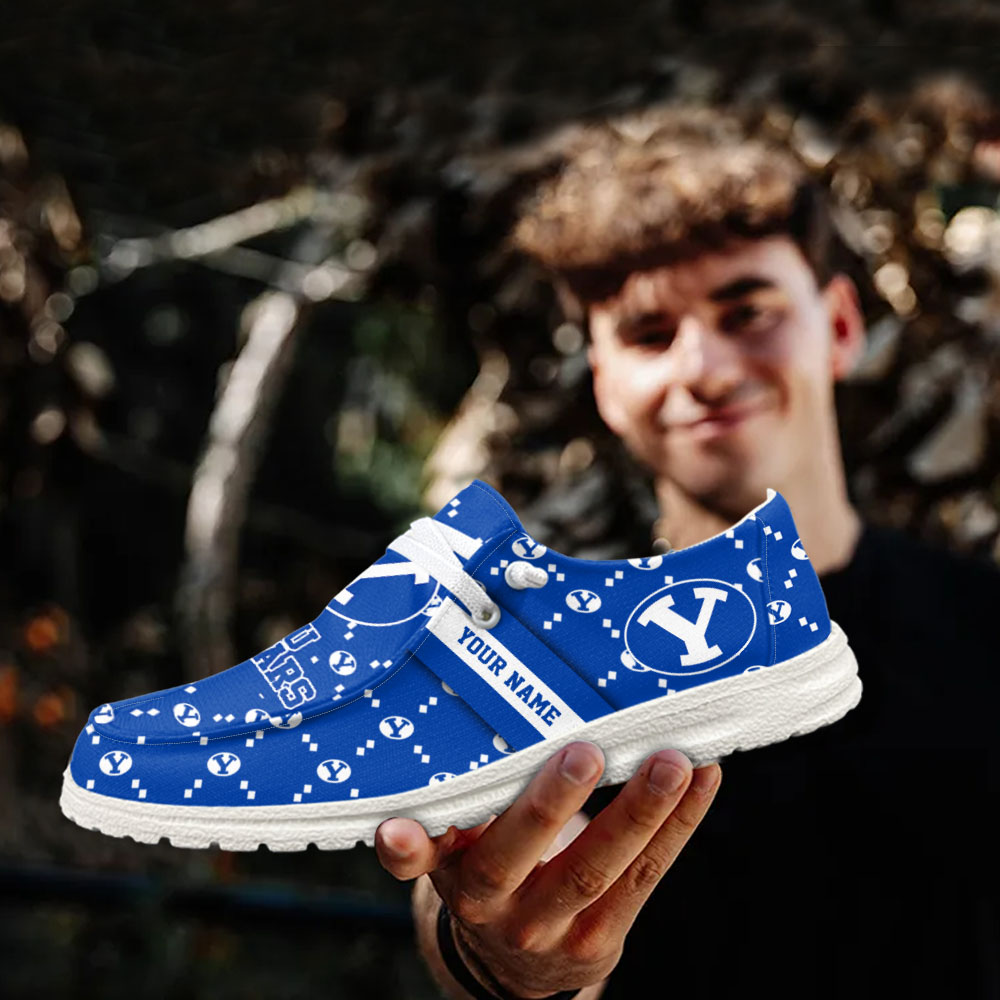 footwearelite byu cougars custom name hey dude shoes vtgmf