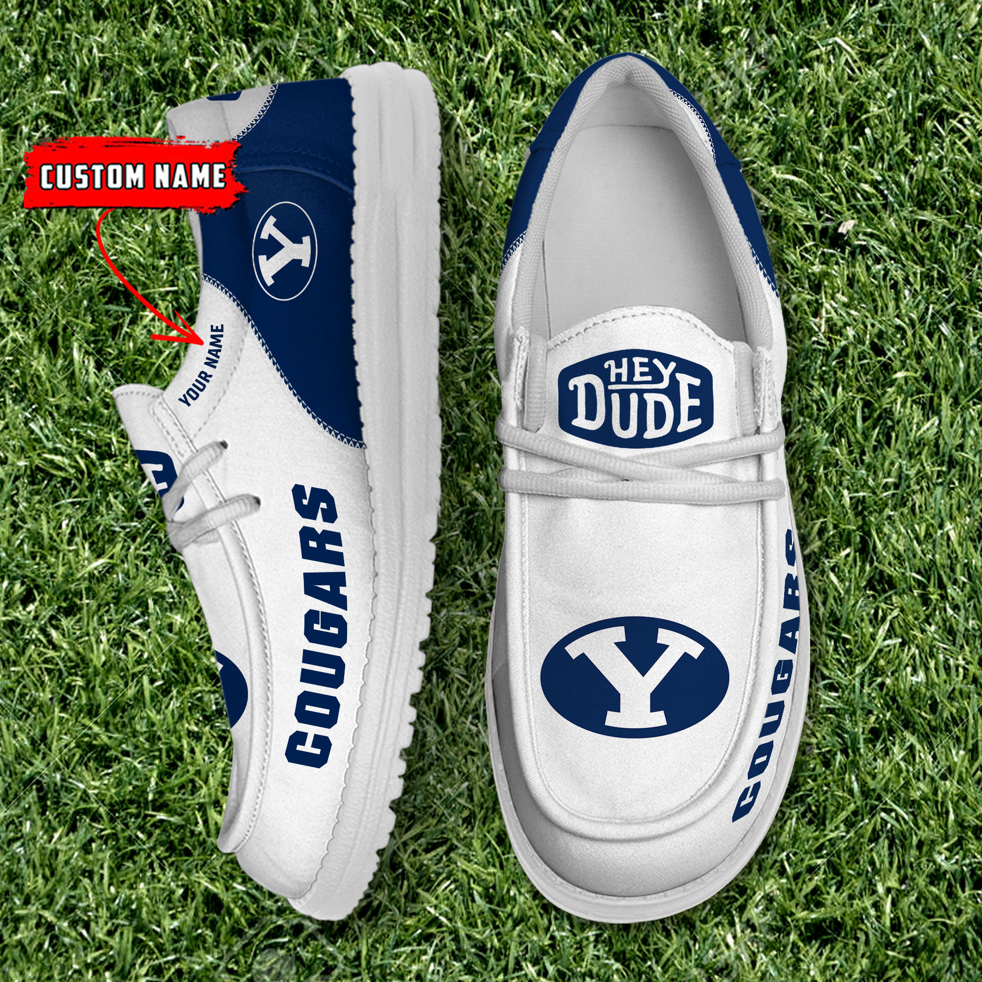 footwearelite byu cougars custom name hey dude shoes zi7rv