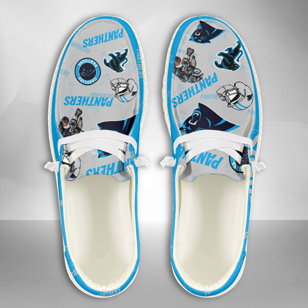 footwearelite carolina panthers custom name hey dude shoes od6jj