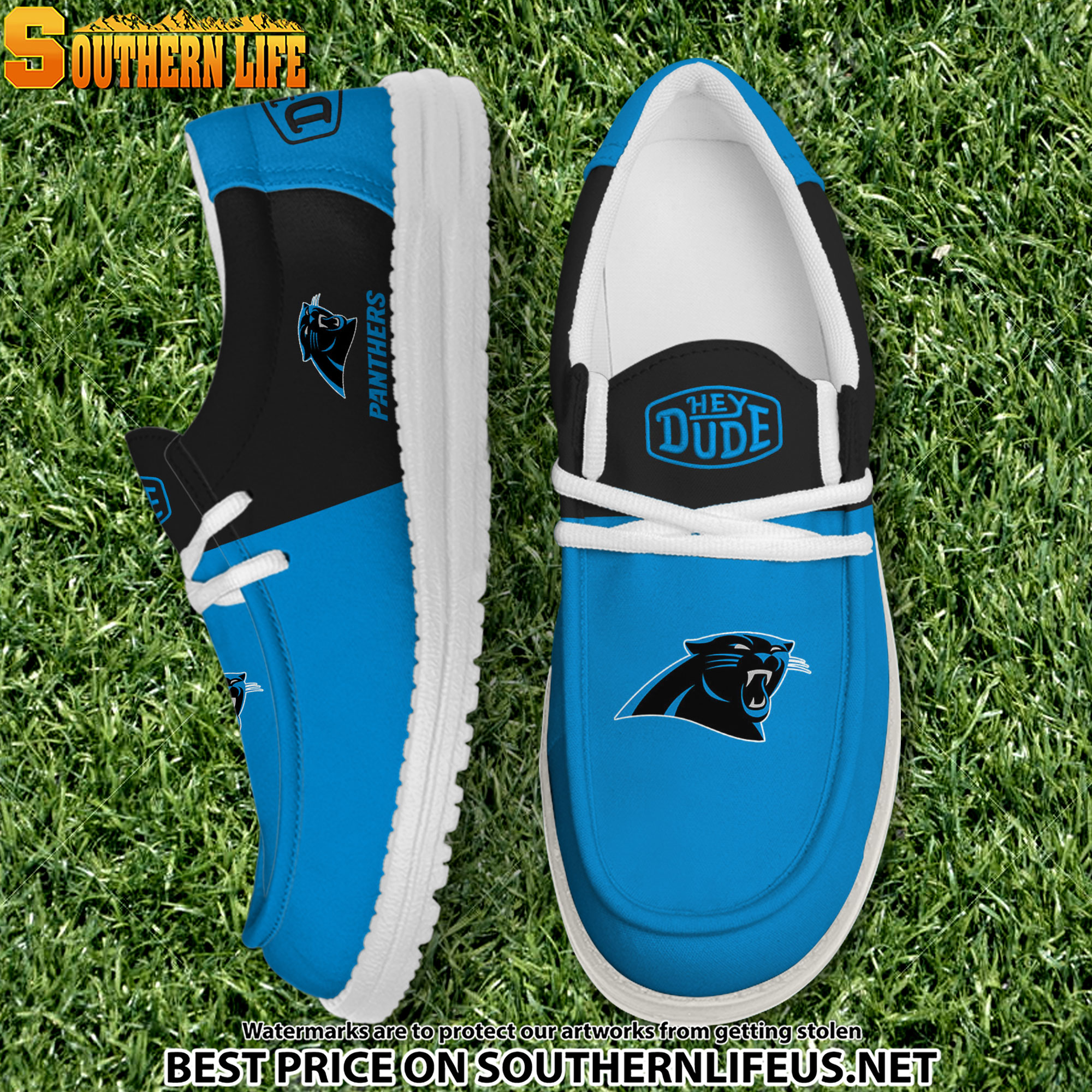 footwearelite carolina panthers custom name hey dude shoes z3cza