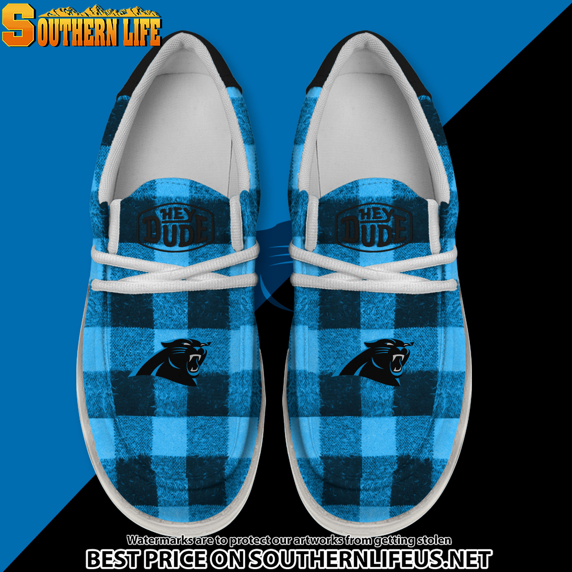 footwearelite carolina panthers custom name hey dude shoes zuwzh