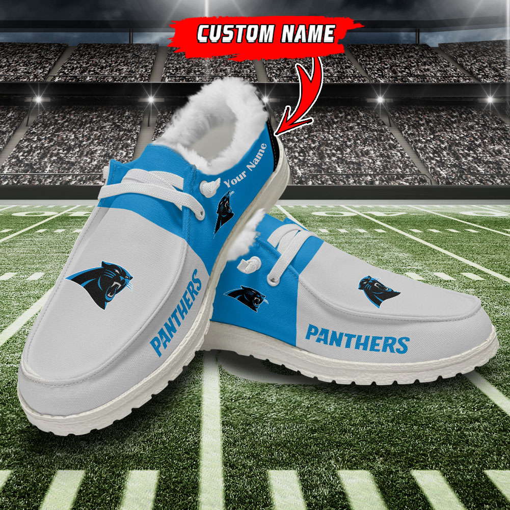 footwearelite carolina panthers custom name hey dude shoes zzjm5