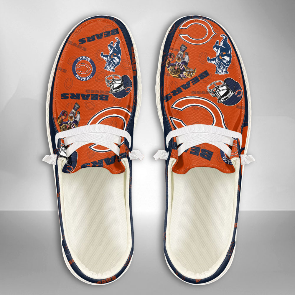 footwearelite chicago bears custom name hey dude shoes dxetf