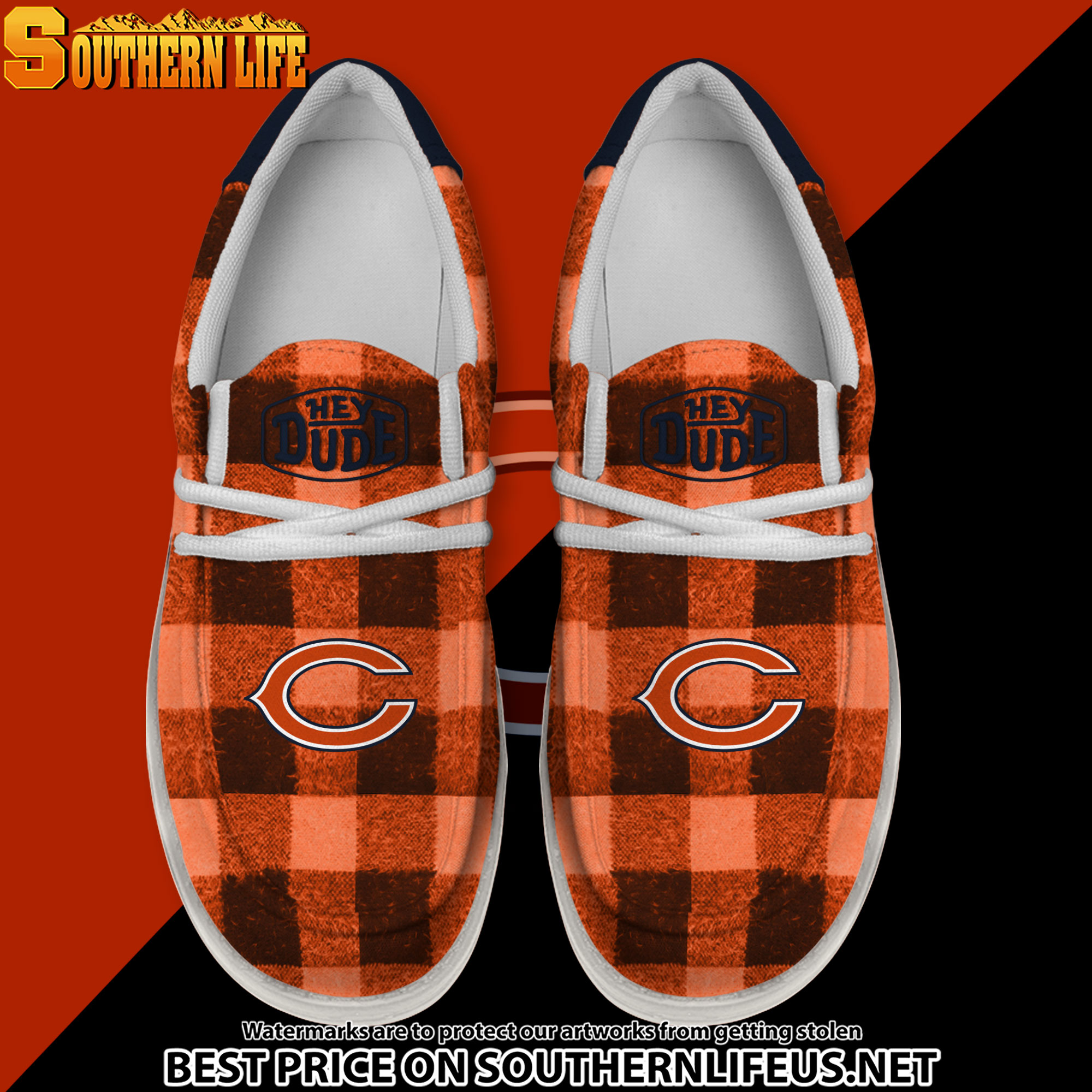 footwearelite chicago bears custom name hey dude shoes xeaxt