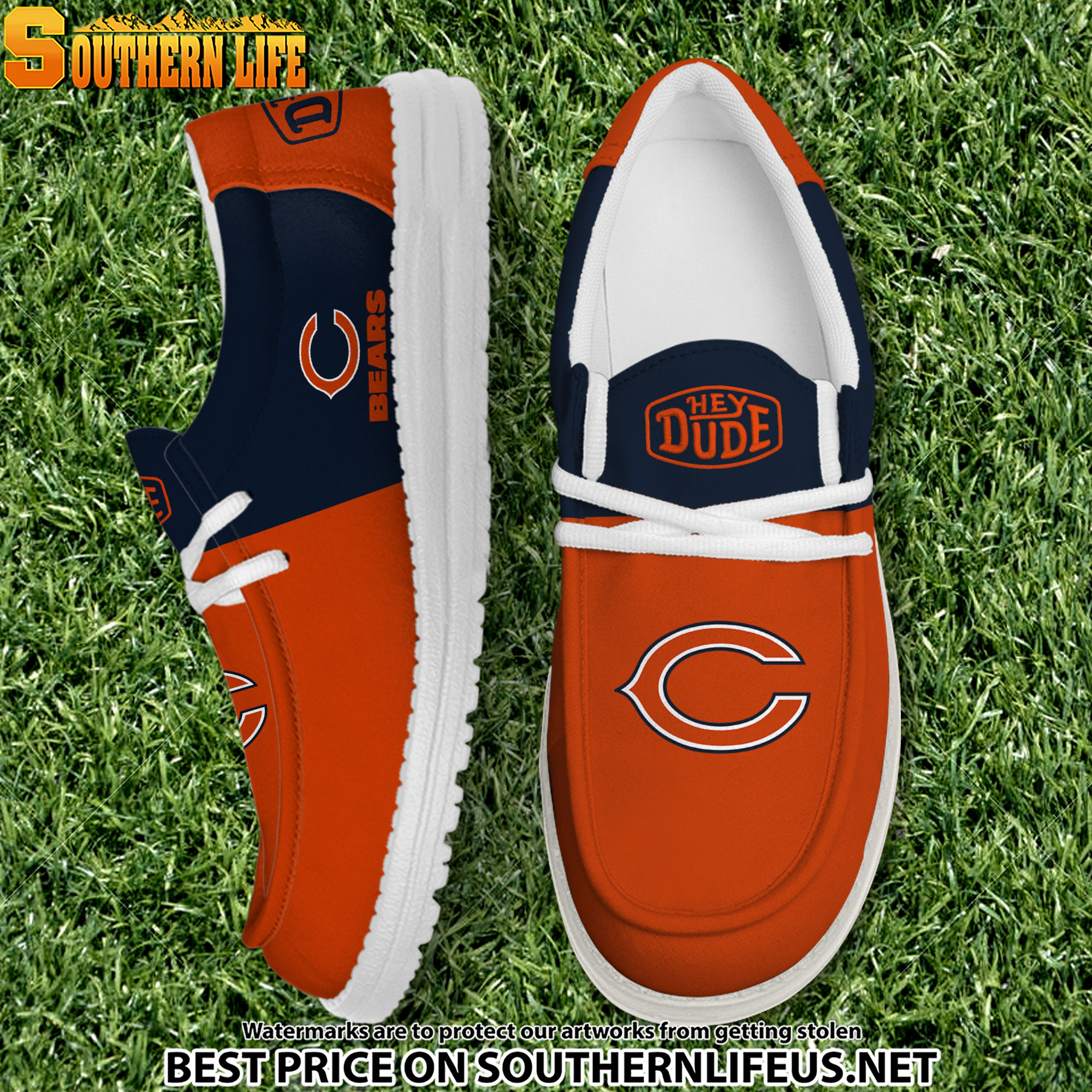 footwearelite chicago bears custom name hey dude shoes yws4h